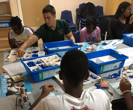 Kids learning how to code